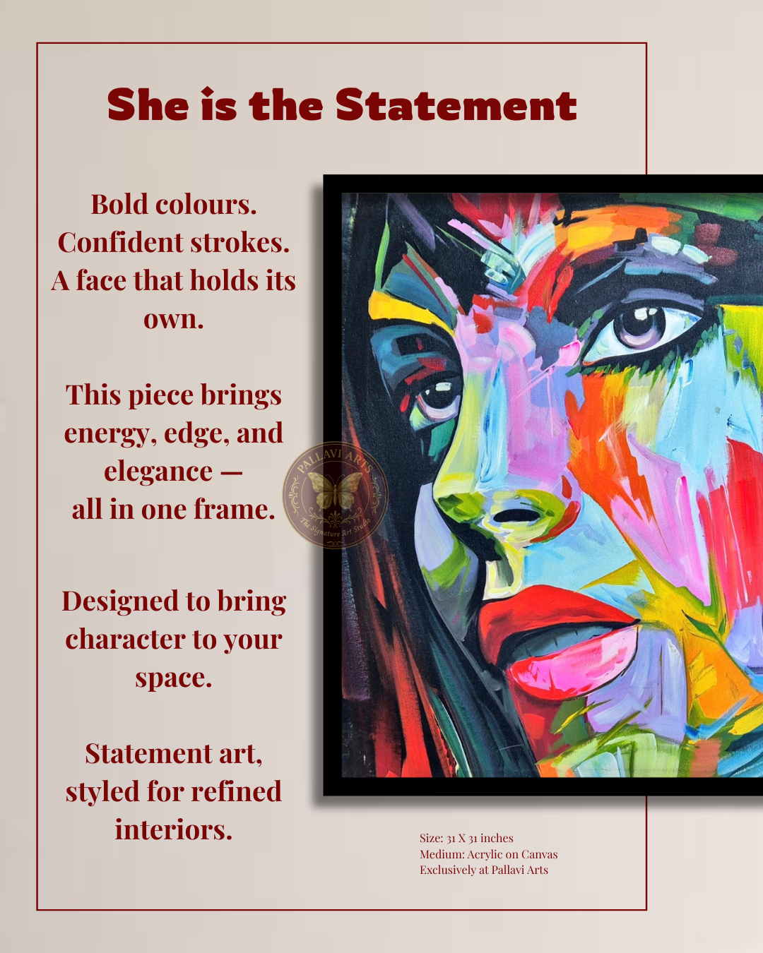 She is the Statement